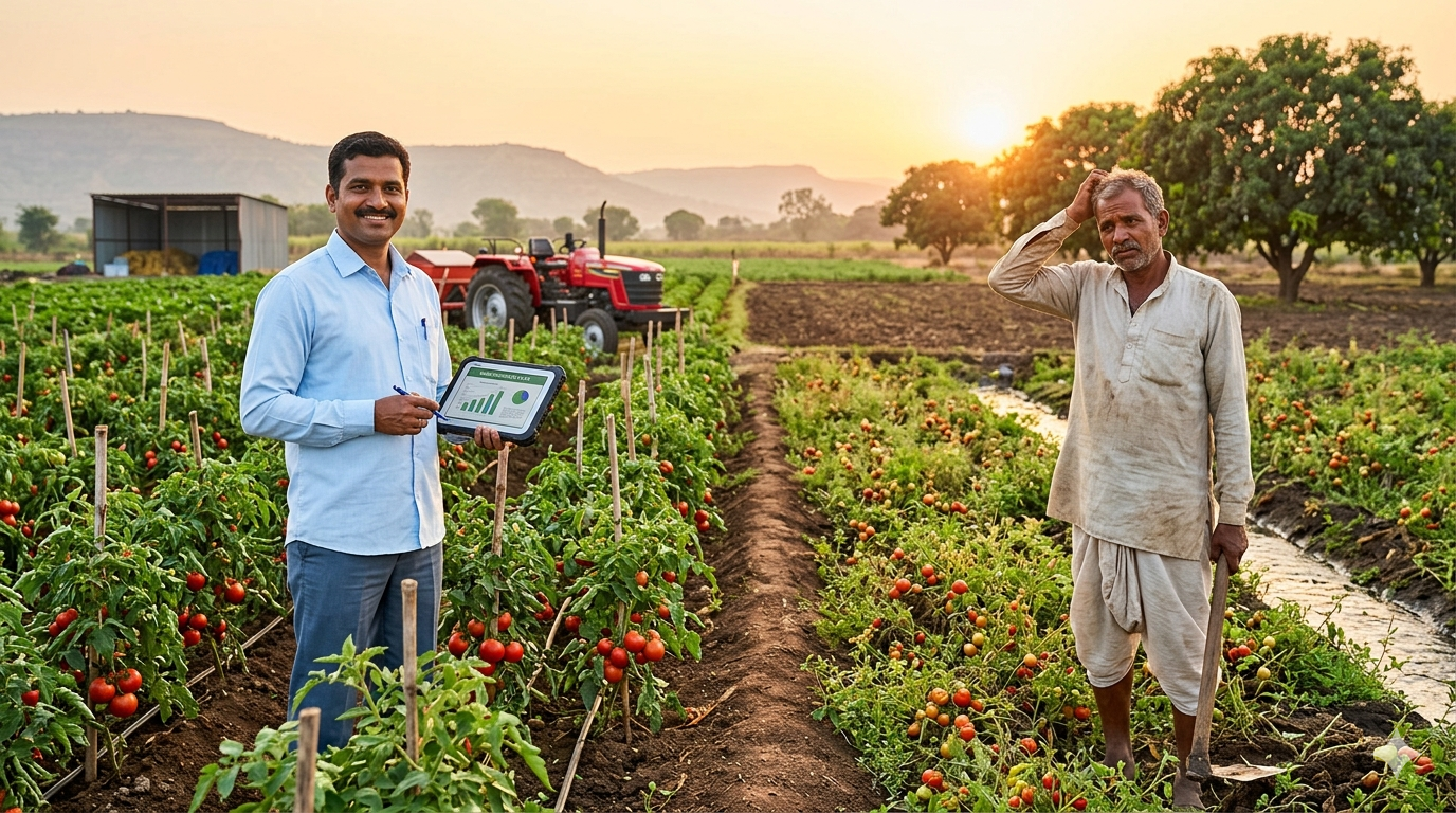 खेती का असली गणित: फसल बोने से पहले लागत और मुनाफे का सटीक हिसाब (Cost-Benefit Analysis) कैसे लगाएं