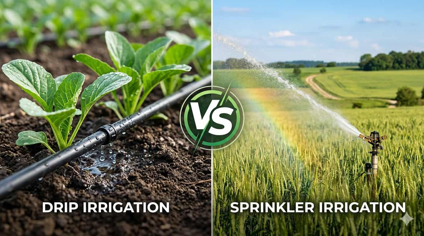 DRIP VERSUS SPRINKLER