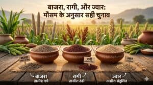 BAjra ragi and jower
