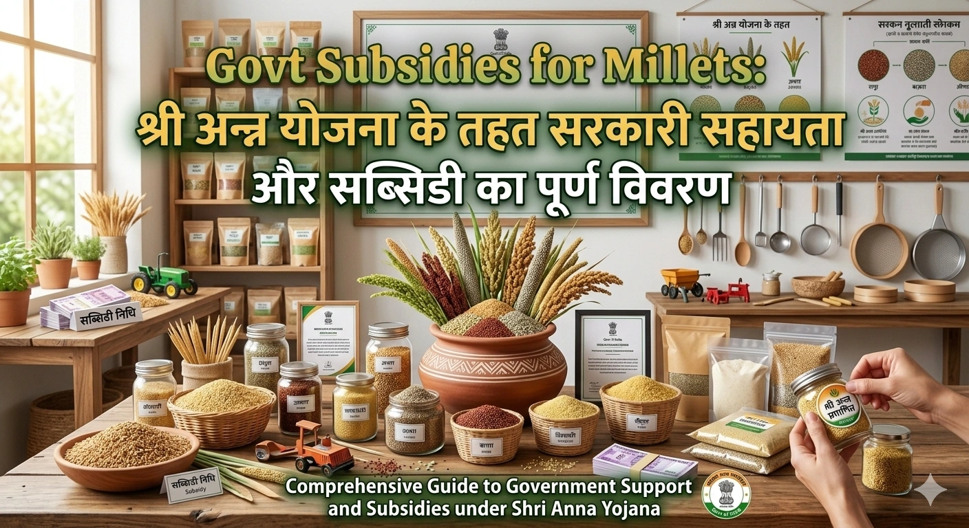 Govt Subsidies for Millets