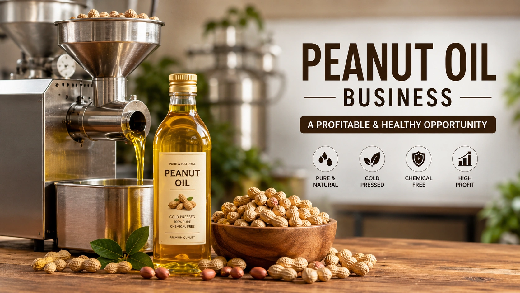 Peanut Oil Business Idea