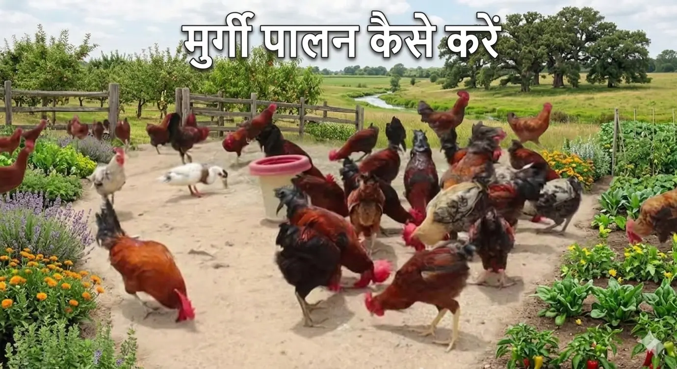 मुर्गी पालन कैसे करें