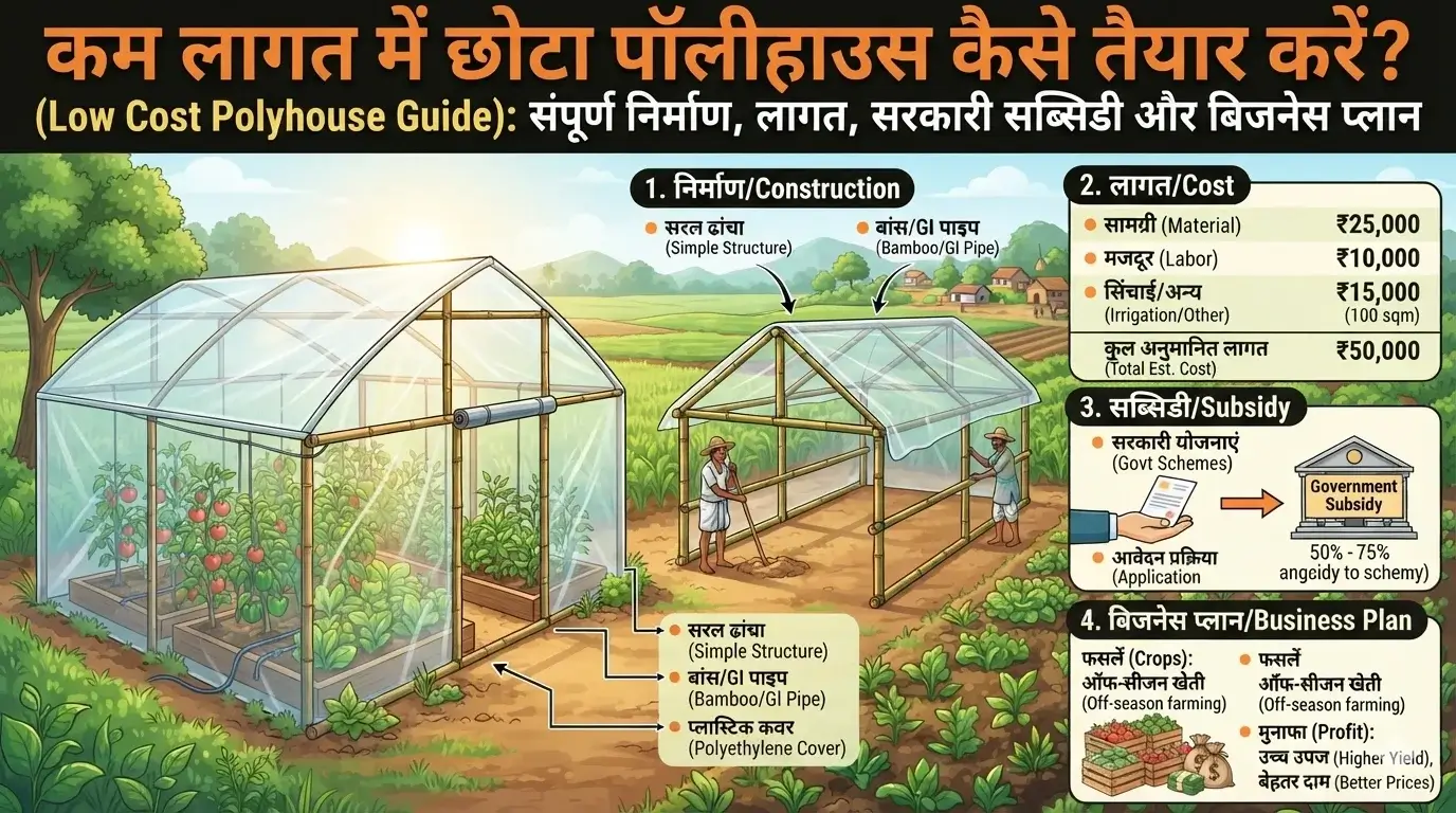 Polyhouse kaise lagaye
